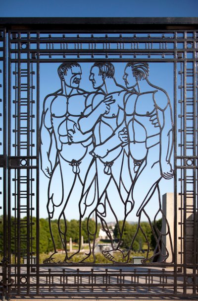 Entrance Gate to the Sculpture Park by Gustav Vigeland